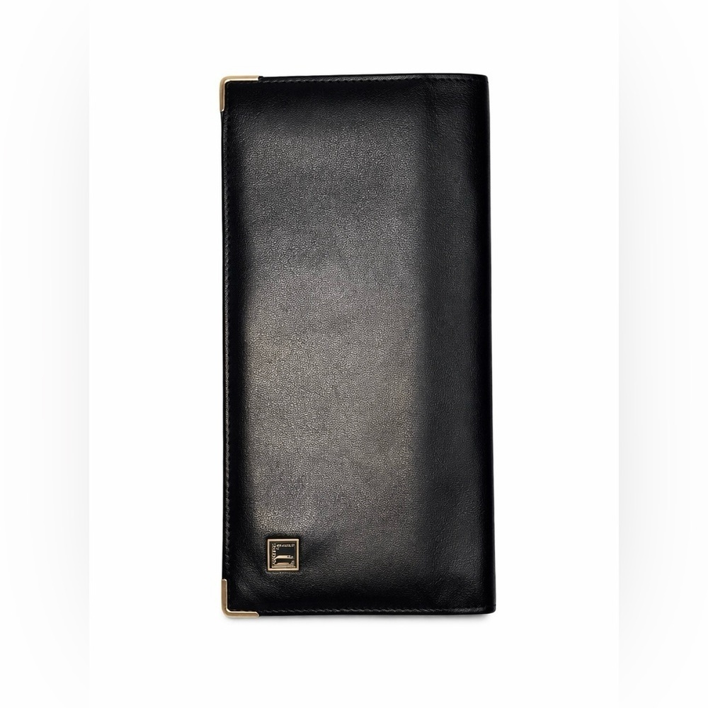 💳 Dunhill Calf Leather Long Coat Card Wallet